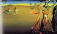 Dali, Salvador - Desert Trilogy-Apparition of a Couple in the Desert.For Desert Flower perfume